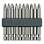 Набор бит 10шт 1/4" PH1*50мм Vorel 65620-V