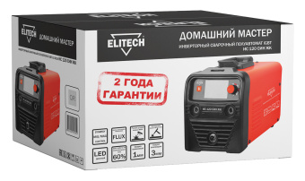 Сварочный инвертор Elitech ДМ ИС 120 СИН ЖК