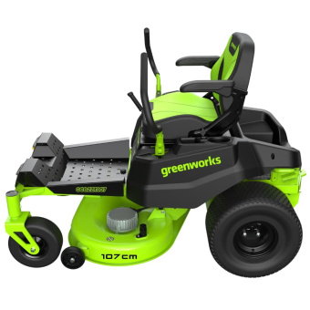 Райдер садовый аккумуляторный с нулевым радиусом разворота Greenworks GC82ZT107  без АКБ и ЗУ 