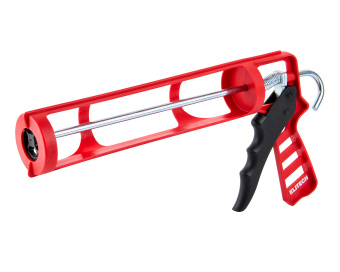 Пистолет для герметика ELITECH 710101 скелетный. Антикапля. Усилие 90кг 207207