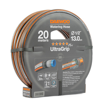 Шланг DAEWOO DWH 5113 UltraGrip  диаметром 1/2" (13мм), длина 20 метров 