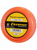 Леска для триммеров CHAMPION 2.4мм*12м  витой квадрат С 5057