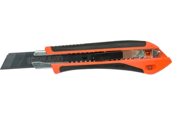 Нож FINLAND строительный с лезвием 18мм      2013