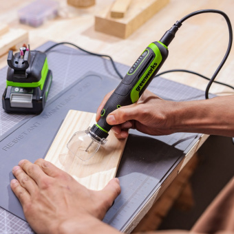 Гравер аккумуляторный Grenworks G24RT с принадлежностями 52шт., без АКБ и ЗУ) 3200807