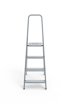 Стремянка Новая Высота стальная односторонняя NV1150 1*4 ступеней 70мм 1150104