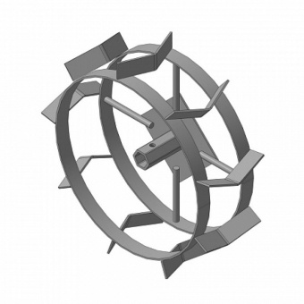 Грунтозацепы вал S24мм. 380/120мм. втулка 82мм 2 обода 01.11.31.29