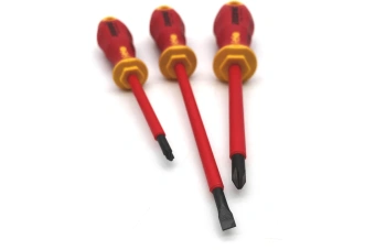 Набор отверток Felo Ergonic SL, PH, PZ (+/-), отвертка тестер сети и диэл. бокорезы 160 мм в сумке