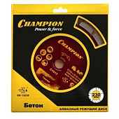 Диск алмазный CHAMPION универс. PRO 230*22*12 Marathon (бетон, кирпич,гранит,ж/б) C1617