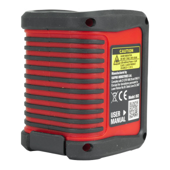 Нивелир лазерный КАПРО (1 горизонталь, 1 вертикаль) в сумке  852