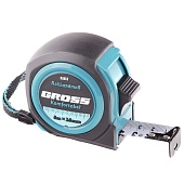 Рулетка GROSS Komfortabel 8 м*25 мм. обрезин. корпус  32563