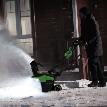 Снегоуборщик аккум. Greenworks GD40STX2 (40V,51 см,бесщет, без АКБ и ЗУ) 2603407