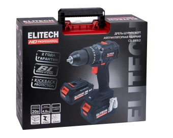 Шуруповерт ударный Elitech HD CD20ISL2 205723
