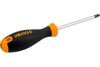 Отвертка STAYER Hercules РН 2*100мм 2хкомп. рукоятка, магн. након. 2510-2-10_z02