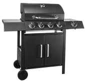 Газовый гриль комбинированный MaxGrill с 4+1 конфорками QL-03 MaxGrill