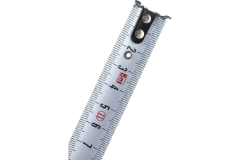 Рулетка с автостопом и магнитом двухсторонняя 5м*19мм Монтажник  603519