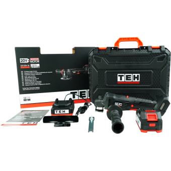 УШМ аккум. TEH LG125V-1B (АКБ 1*4,0Ач, ЗУ, кейс)