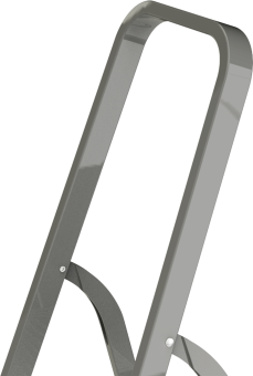 Стремянка Новая Высота стальная односторонняя NV1150 1*7 ступеней 70мм  1150107