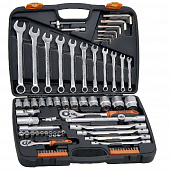 Набор инструмента АвтоДело 1/4"-1/2" 77 предметов  39877-АД