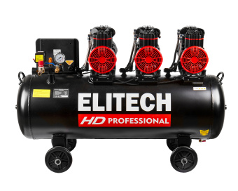 Компрессор Elitech HD ACF 900-160S (900л/м,380В,5.4кВт,10бар,6 цилинд.,ресив.160л,92.5кг,75дБ(А)