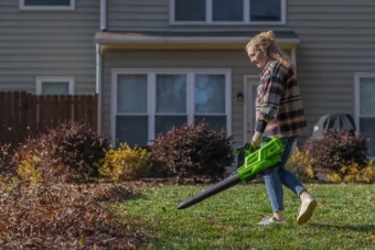 Воздуходув-пылесос аккум. Greenworks GD60BVII (60V, бесщ., без АКБ и ЗУ) 2409307