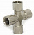 Переходник Ellitech 0704.005204 крестовина 1/4" (мама)  177545