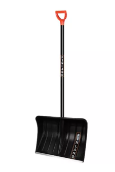 Лопата для снега FINLAND ШИРОКАЯ 500*390 дерев. окраш. лакир. черенок в/с 1358-Ч