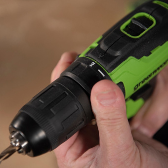 Дрель-шуруповерт аккумуляторная Greenworks GD24DD35 3704007 без АКБ и ЗУ