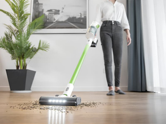 Пылесос вертикальный акк. Greenworks SV24532 (24V 350Вт, 21кПа,эл.щетка,3нас., без АКБ с ЗУ) 4702007