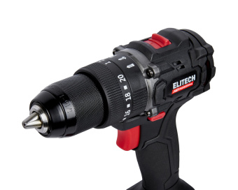 Шуруповерт ударный Elitech HD CD20ISL2 205723