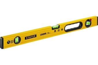 Уровень STAYER LEADER 600мм строительный фрезерованный 3466-060_z01