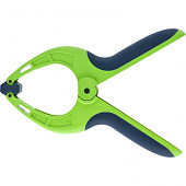 Струбцина клещеобразная СИБРТЕХ пл. корп., 2-х комп. рукоятки, 82мм, 3-3/16",усиленная пружина 20788