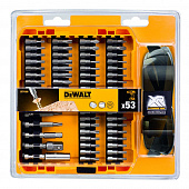 Набор бит DeWalt 53 штуки, пластиковый бокс DT71550-QZ 