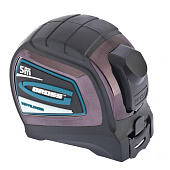 Рулетка GROSS Doppelhaken 5м*25, двухсторонний зацеп, нейлон, двуст. шкала 31124