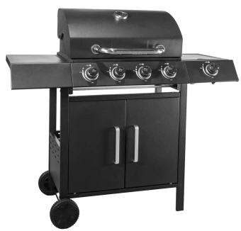 Газовый гриль комбинированный MaxGrill с 4+1 конфорками QL-03 MaxGrill