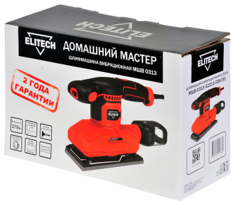 Виброшлифмашина Elitech ДМ МШВ 031Э (E2213.026.00) 