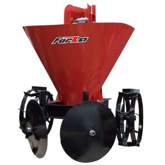 Картофелесажалка FORZA на грунтозацепах 02.02.01.04.00-10 с отключаемой лентой подачи клубней