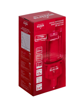 Насос Elitech НВ 300-15Н