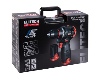 Шуруповерт Elitech HD CD 16 L2  205715 (E2201.039.01)