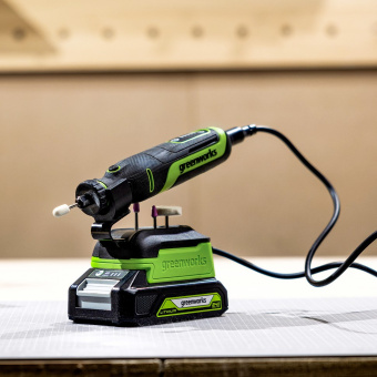 Гравер аккумуляторный Grenworks G24RT с принадлежностями 52шт., без АКБ и ЗУ) 3200807