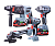 НАБОР 4в1 ProfiPower ProfiSet 4F18 (Li-ion-2шт, 4Ач, З/У, кейс, E0081, E0080, T0056, T0058) E0093